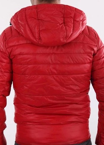 Jack Jones Erkek Kırmızı Düğmeli Mont - Görsel 3