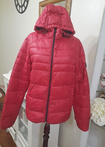 Jack Jones Erkek Kırmızı Düğmeli Mont - Görsel 7