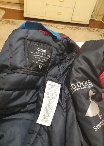 Jack Jones Erkek Kırmızı Düğmeli Mont - Görsel 20