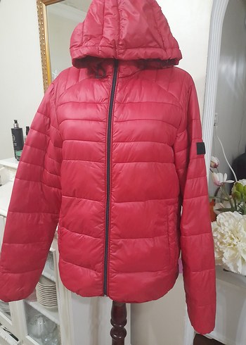 Jack Jones Erkek Kırmızı Düğmeli Mont - Görsel 5