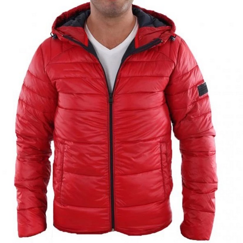 Jack Jones Erkek Kırmızı Düğmeli Mont - Görsel 2