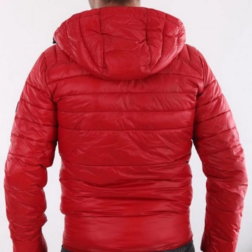 Jack Jones Erkek Kırmızı Düğmeli Mont - Görsel 3