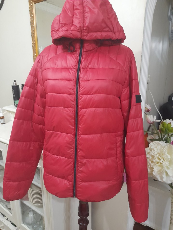 Jack Jones Erkek Kırmızı Düğmeli Mont - Görsel 5