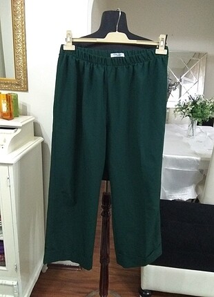 44 Beden yeşil Renk Yazlık pantolon etek iki ürün tek fiyattır 