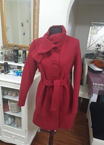 Kaşe şık kaliteli kaban #defacto - Görsel 9