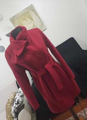 Kaşe şık kaliteli kaban #defacto - Görsel 10