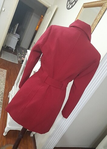 Kaşe şık kaliteli kaban #defacto - Görsel 14