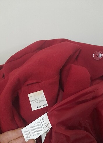 Kaşe şık kaliteli kaban #defacto - Görsel 18