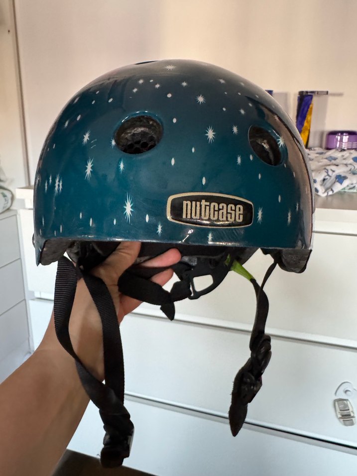 Desenli  Çocuk Bisiklet Kaskı - Görsel 5