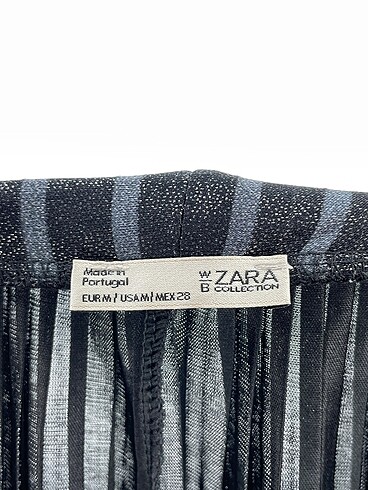 m Beden siyah Renk Zara Midi Etek %70 İndirimli.