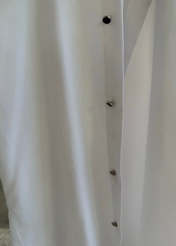 Diğer (Erkek) Sposo S Beden Modern Klasik Beyaz Uzun Kollu Gömlek