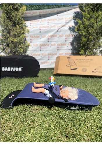 Babyfox Bebek Sallanan Ana Kucağı - Koyu Mavi - Görsel 2