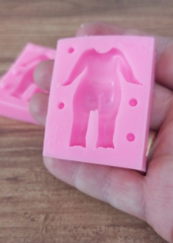  Beden Mini Pembe Silikon Kalıp -