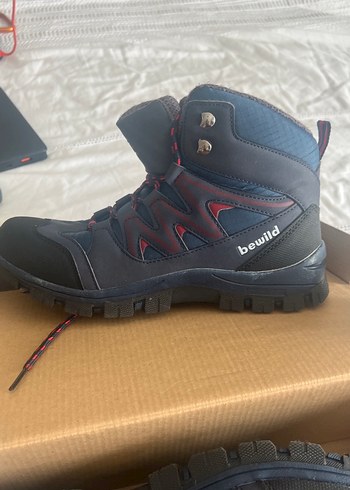 Lacivert Erkek Outdoor Botları Tokalı