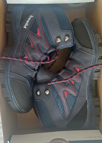 Lacivert Erkek Outdoor Botları Tokalı - Görsel 6