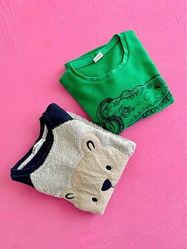 5 Yaş Beden çeşitli Renk Erkek çocuk sweatshirt