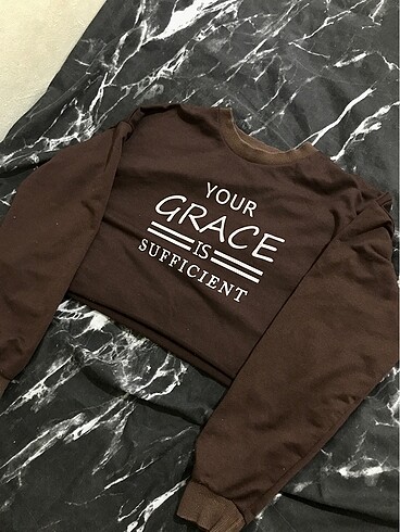 milla crop acı kahve sweat