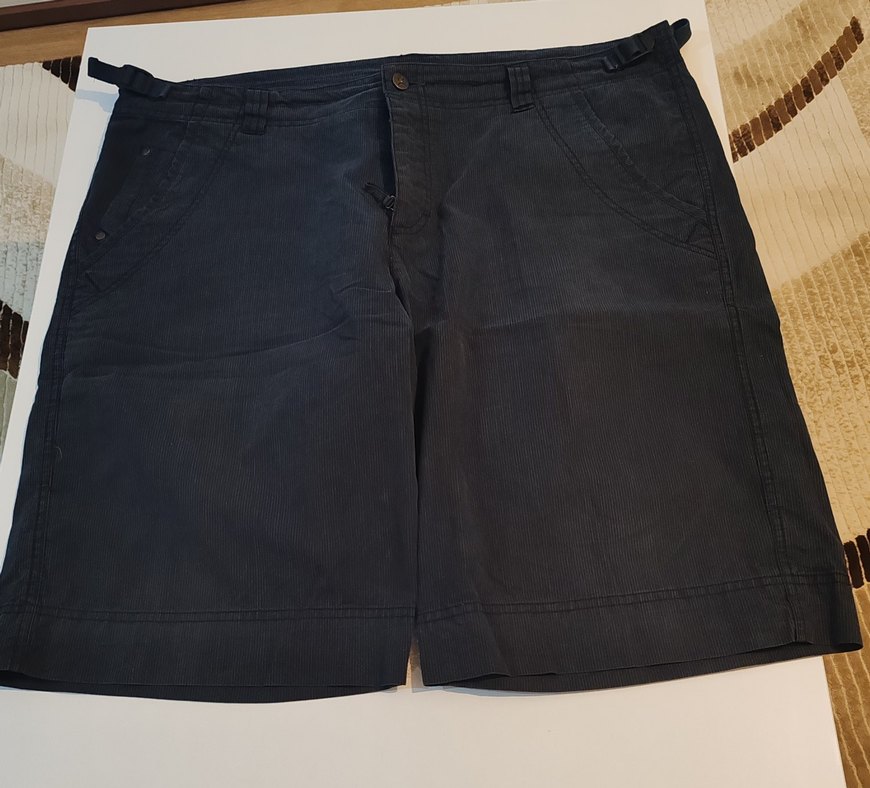 Düğmeli Lacivert Erkek Midi Kot Şort+hediye - Görsel 3