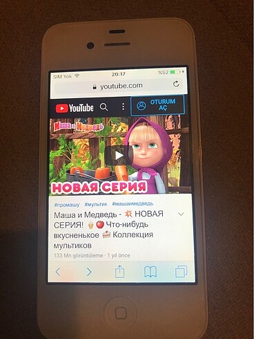 İphone 4s cep telefonu