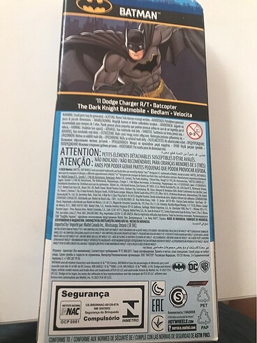  Beden Renk 5 li hot weels batman araba seti+ hediye