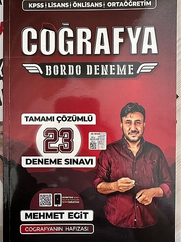 KPSS coğrafya deneme