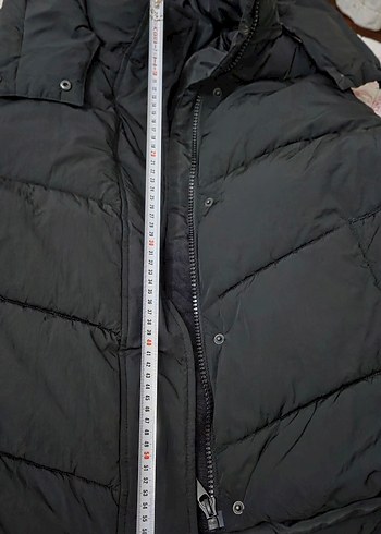 Calvin Klein Siyah Midi Kışlık Kadın Mont - Görsel 9