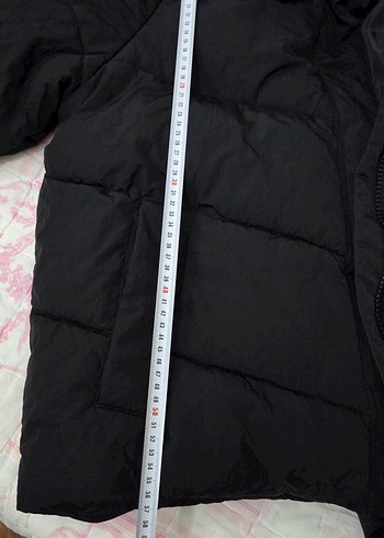 Calvin Klein Siyah Midi Kışlık Kadın Mont - Görsel 10