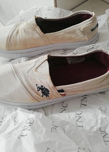 Orijinal US POLO ASSN BEZ AYAKKABI