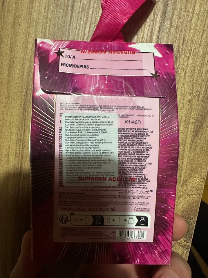 Revolution Mini Matte Sabitleyici ve Transparan Pudra - Görsel 4