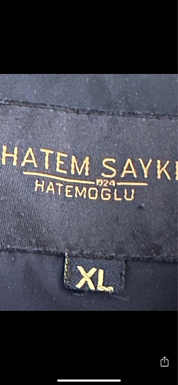 xl Beden Hatemoğlu marka erkek mont