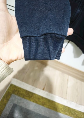 Lacivert Fermuarlı Sweatshirt - Görsel 3