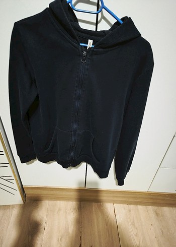Lacivert Fermuarlı Sweatshirt - Görsel 4