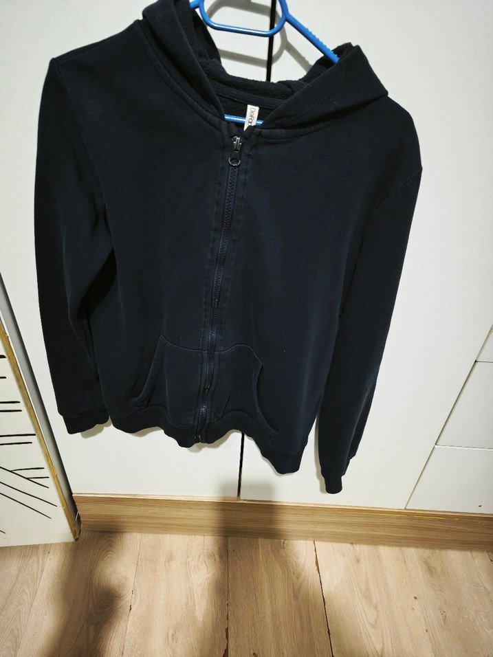 Lacivert Fermuarlı Sweatshirt - Görsel 4