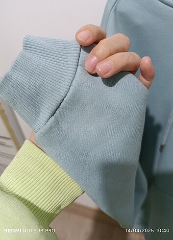 s Beden turkuaz Renk Sweatshirt