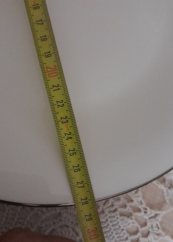 Beden beyaz Renk Karaca ınci serisi 6 kişilik yemek takımı isterseniz fazla var