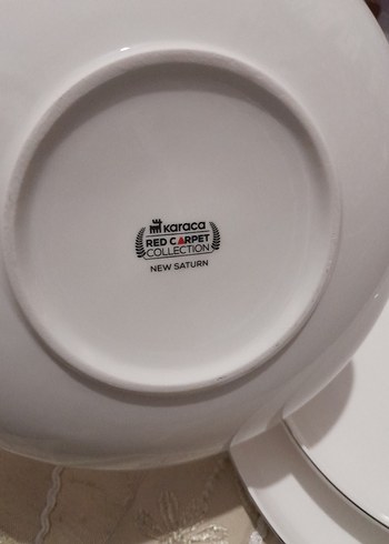  Beden beyaz Renk karaca Beyaz ve Gri Çizgili 2 kişilik yemek takımı