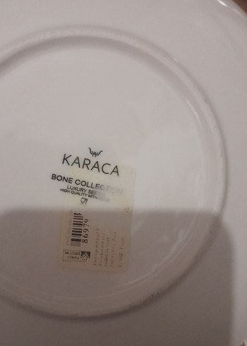 Karaca Karaca gold 2 adet yemek tabağı