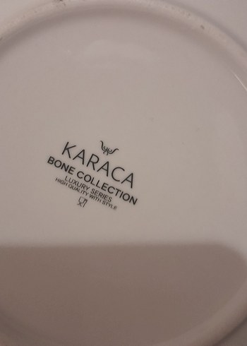 Karaca Karaca yemek tabağı 6 adet