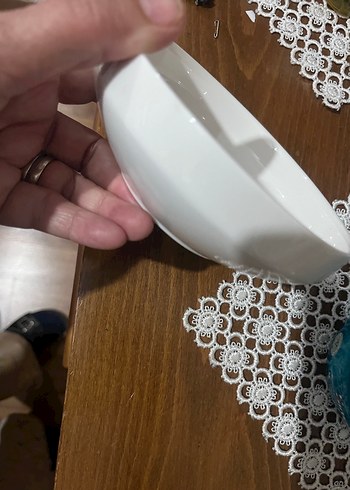 Beden beyaz Renk Karaca kase 1 adet 2 Adet mevcut adet fıyati
