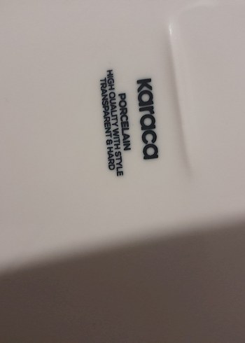  Beden beyaz Renk Karaca perfect kahvaltı tabagi adet 3 adet mevcuttur