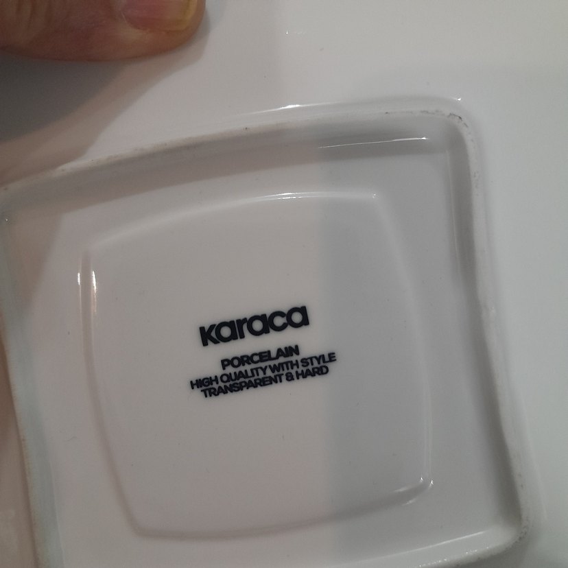 karaca 3 adet  perfect fincan tabagi - Görsel 2