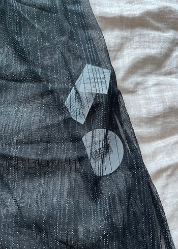 Pentı Uzun Siyah Kadın Sabahlık - Görsel 5