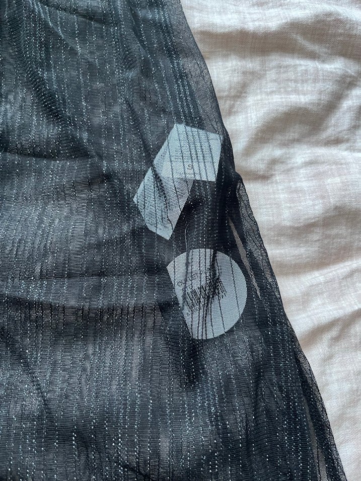 Pentı Uzun Siyah Kadın Sabahlık - Görsel 5