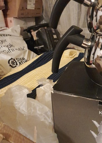 karaca mini boy Siyah Kulplu Çaydanlık Seti - Görsel 2