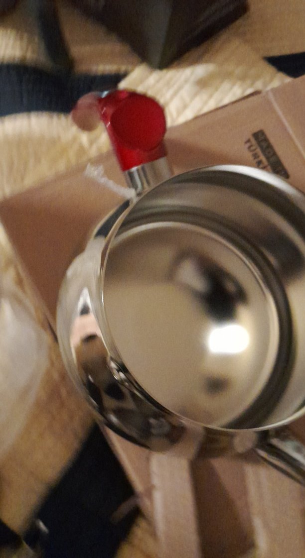 şchafer Parlak Kırmızı Kulplu Çaydanlık - Görsel 2