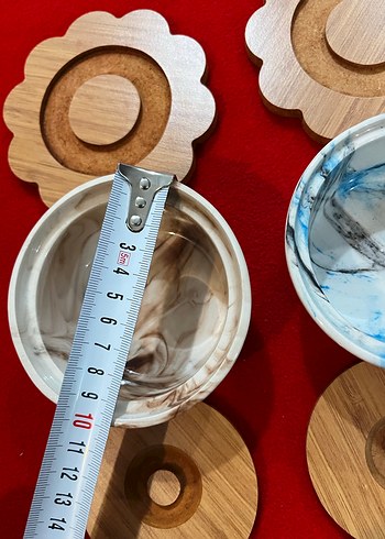 Bohem Tarzı Desenli Saklama Kapları 2 adet fıyatı - Görsel 4