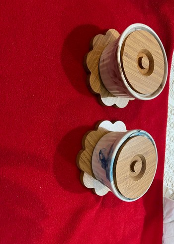 Bohem Tarzı Desenli Saklama Kapları 2 adet fıyatı - Görsel 5