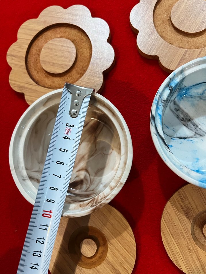 Bohem Tarzı Desenli Saklama Kapları 2 adet fıyatı - Görsel 4