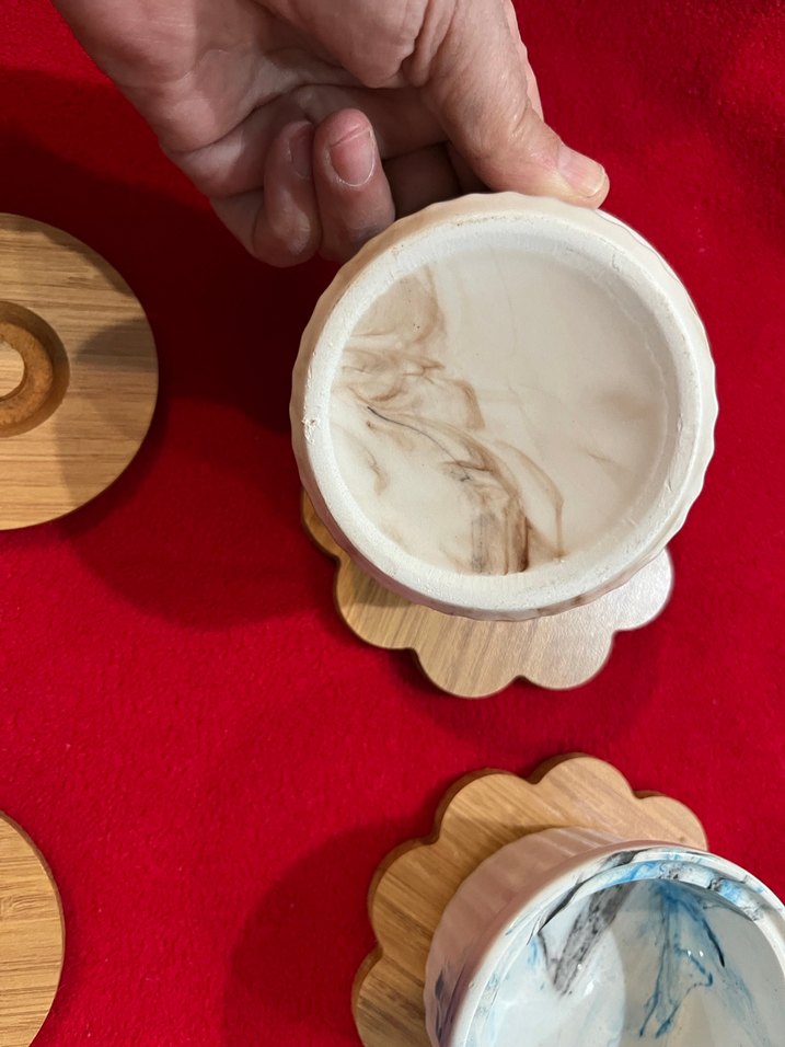 Bohem Tarzı Desenli Saklama Kapları 2 adet fıyatı - Görsel 2