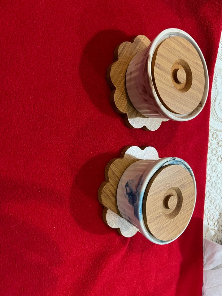 Bohem Tarzı Desenli Saklama Kapları 2 adet fıyatı - Görsel 5